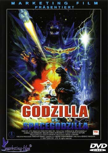 GODZILLA VS SPACEGODZILLA COM LEGENDA 01 DVD