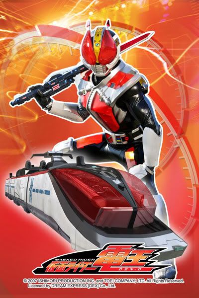 KAMEN RIDER DEN-O COMPLETO COM LEGENDA 12 DVDS