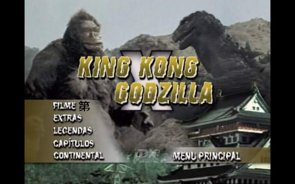 KING KONG VS GODZILLA COM LEGENDA 01 DVDS